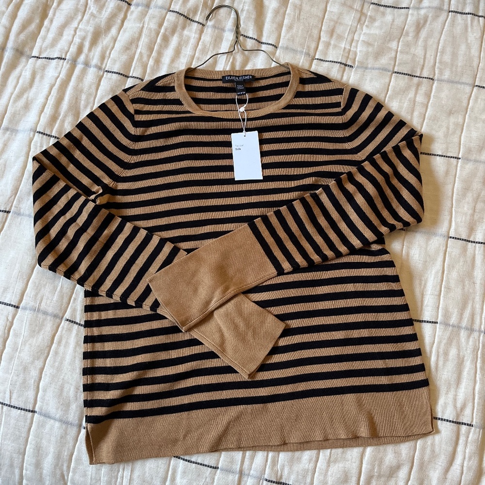 Eileen Fisher Striped Sweater